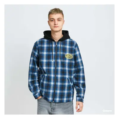 Pulóver Wasted Paris Hoodie Shirt Shadow Plaid Love Black/ Blue/ White