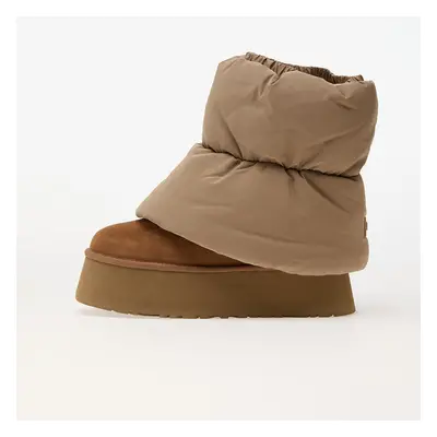 Sneakers UGG W Classic Mini Dipper Puffer Amphora/ Chestnut