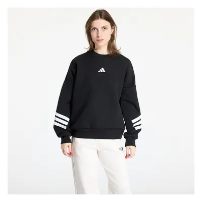 Pulóver adidas Future Icons Three Stripes Sweatshirt Black