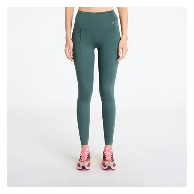 Nadrágok Nike Go Women's Firm-Support High-Waisted Full-Length Leggings with Pockets Vintage Gre