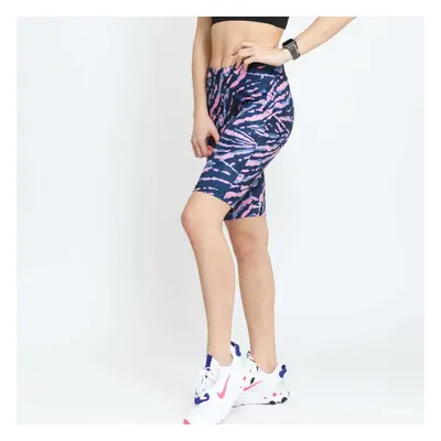 Sort Urban Classics Ladies Tie Dye Cycling Shorts Navy/ Pink