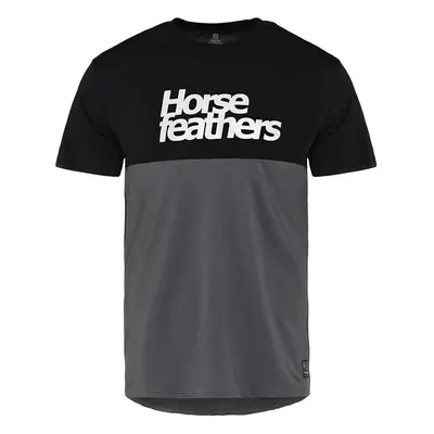 Póló Horsefeathers Fury Bike T-Shirt Black/ Castlerock