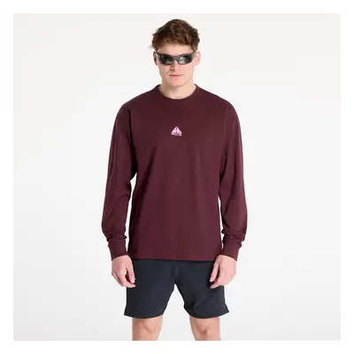 Póló Nike ACG "Lungs" Men's Long-Sleeve T-Shirt Burgundy Crush