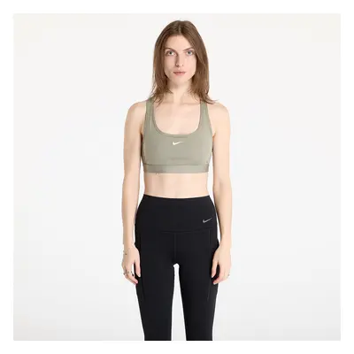 Melltartó Nike Swoosh Light Support Women's Non-Padded Sports Bra Light Army/ White