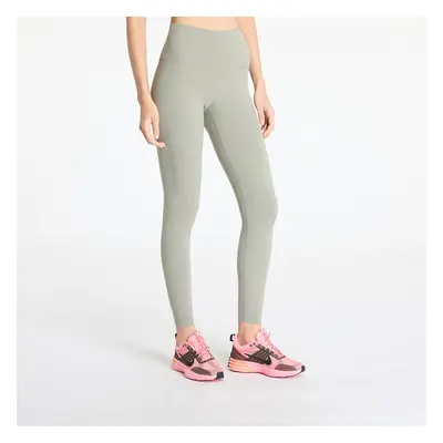 Nadrágok Nike Zenvy Women's Gentle-Support High-Waisted Full-Length Leggings Light Army/ Black