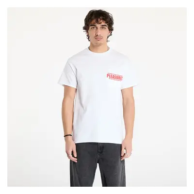 Póló PLEASURES Staff Pocket T-Shirt White