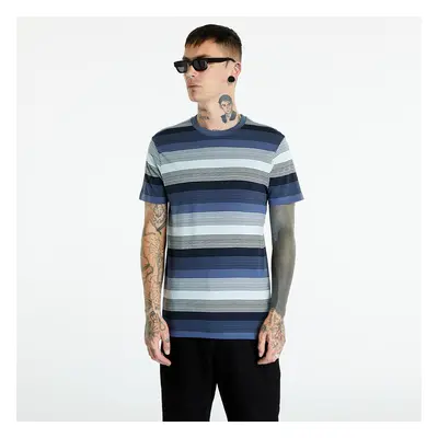 Póló Urban Classics Yarn Dyed Sunrise Stripe Tee Vintage Blue