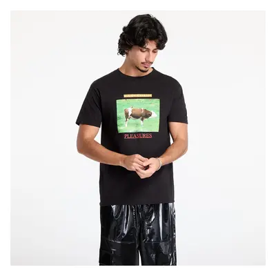 Póló PLEASURES Grass Fed T-Shirt Black