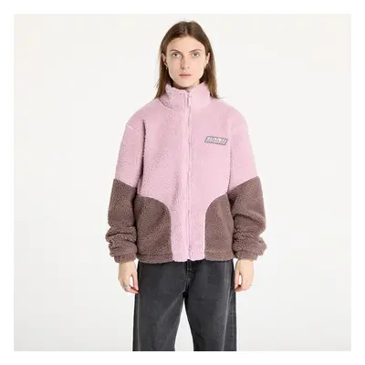 Kabát Karl Kani Sport Patch Teddy Block Track Jacket Rose/ Taupe