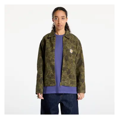 Kabát Carhartt WIP Duck Detroit Jacket UNISEX Camo Duck/ Green/ Office Green Garment Dyed