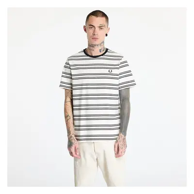 Póló FRED PERRY Sport Fine Stripe T-Shirt Ecru/ Black