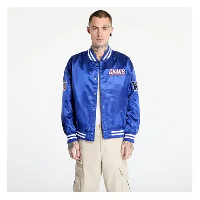 Kabát New Era New York Giants NFL Satin Bomber Jacket UNISEX Calming Blue/ White