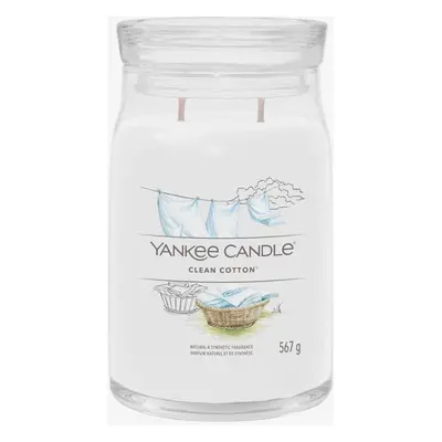 Yankee Candle Signature Large Jar 2 Wicks - Clean Cotton