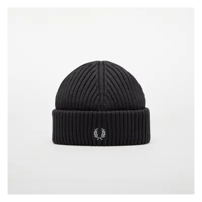 Kalap FRED PERRY Cotton Rib Beanie Anchor Grey