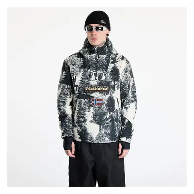 Kabát Napapijri Rainforest Next Det Tr F90 Jacket Black/ White