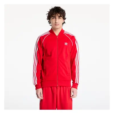 Kabát adidas SST Adicolor Classics Tracktop UNISEX Better Scarlet/ White