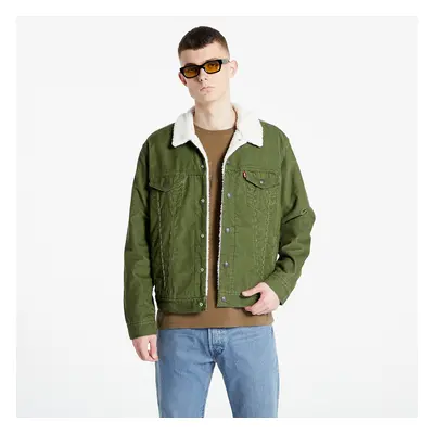 Kabát Levi's® Type III Sherpa Trucker Jacket Green