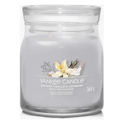 Yankee Candle Signature Medium Jar 2 Wicks - Smoked Vanilla & Cashmere