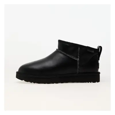 Sneakers UGG W Classic Ultra Mini Lthr Regen Black