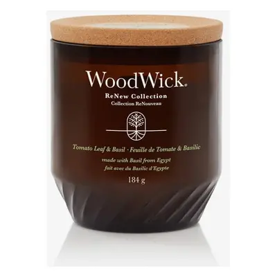 WoodWick Medium ReNew Candle - Tomato Leaf & Basil