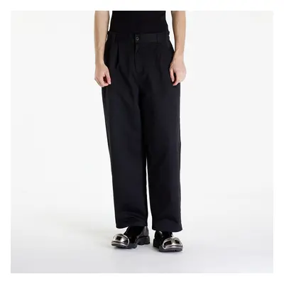 Nadrágok Carhartt WIP Marv Pant Black Stone Washed