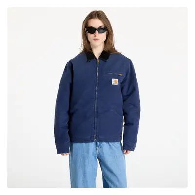 Kabát Carhartt WIP OG Detroit Jacket UNISEX Air Force Blue/ Black Aged Canvas