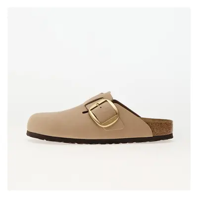 Sneakers Bieknstock Boston Big Buckle Leather Nubuck Sandcastle