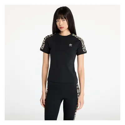 Póló adidas Leopard 3-Stripes T-Shirt Black