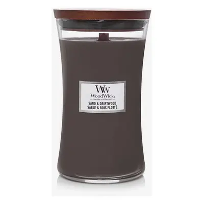 WoodWick Large Hourglass Candle - Sand & Driftwood