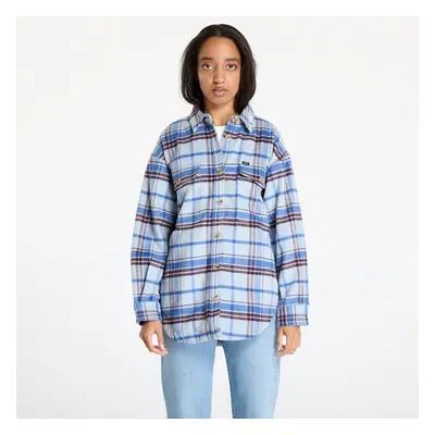 Ing Lee Working West Overshirt Exploded Shy Blue