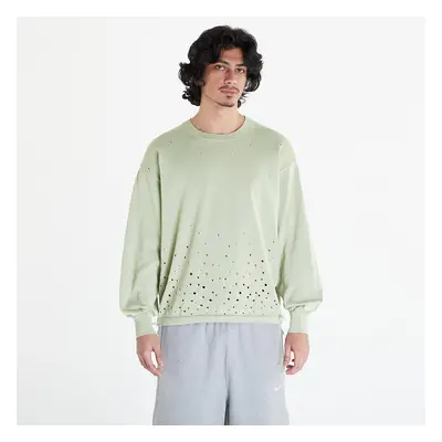 Pulóver Nike Sportswear Tech Pack Men's Long-Sleeve Sweater Olive Aura