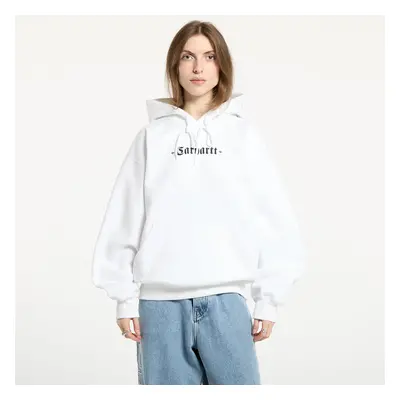 Pulóver Carhartt WIP Greatest Hits Hooded Sweatshirt UNISEX White/ Black