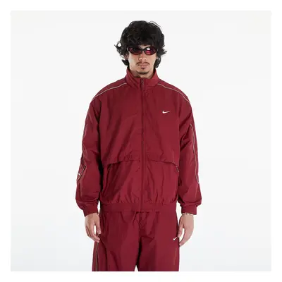 Kabát Nike Sportswear Solo Swoosh Men's Woven Track Jacket Team Red/ White