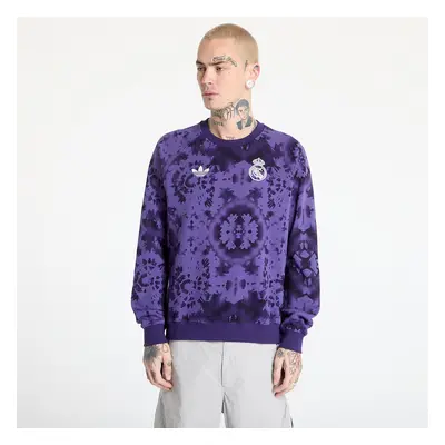 Pulóver adidas Real Madrid Chinese New Year Crew Sweat Purple/ Unity Purple/ Dark Purple