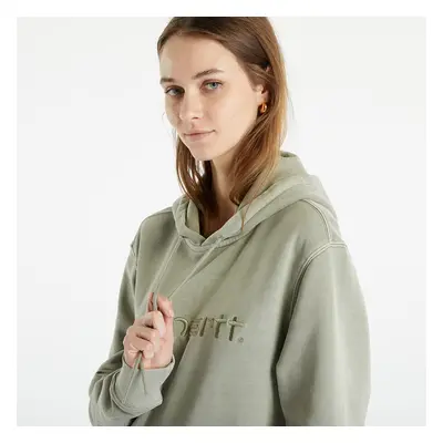 Pulóver Carhartt WIP Hooded Duster Sweat UNISEX Yucca Garment Dyed