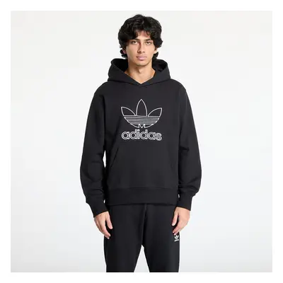 Pulóver adidas Adicolor Outline Trefoil Hoody Black