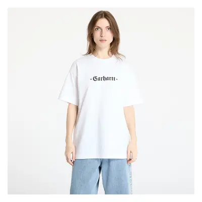 Póló Carhartt WIP S/S Greatest Hits T-Shirt UNISEX White/ Black