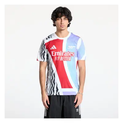 Jersey adidas Arsenal Fc 24/25 Pre-Match Jersey Better Scarlet/ White/ Black/ Clear Aqua