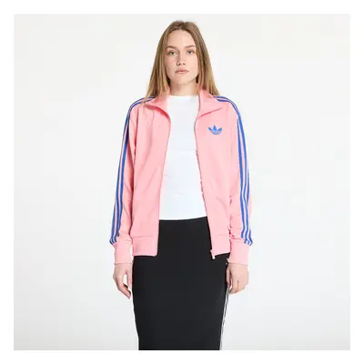 Pulóver adidas Firebird Adicolor Classic Loose Tracktop Semi Pink Spark/ Blue