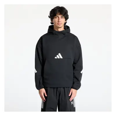 Pulóver adidas Z.N.E. Hoodie Black/ White