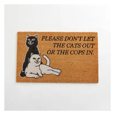 RIPNDIP Don’t Let The Cops In Rug Brown