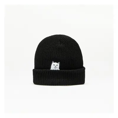 Kalap RIPNDIP Lord Nermal Ribbed Beanie Black