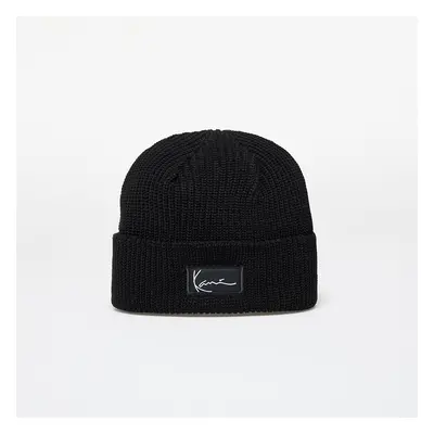 Kalap Karl Kani Woven Signature Essential Fisherman Beanie Black