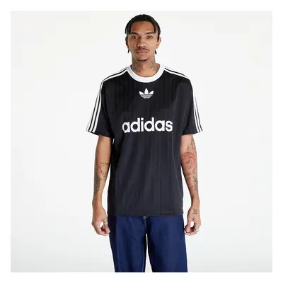 Póló adidas Adicolor Poly Short Sleeve Tee Black/ White