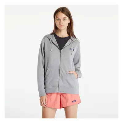 Pulóver Patagonia W's Ahnya Full-Zip Hoody Salt Grey Heather