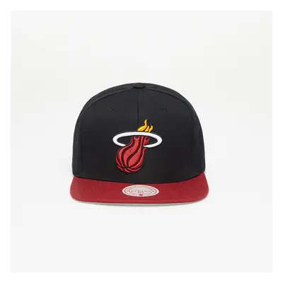 Baseball sapka Mitchell & Ness NBA Team O.G. Snapback Miami Heat Black/ Red