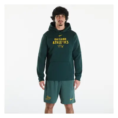 Pulóver Nike Men's AC TF Hoodie PO Oakland Athletics Pro Green/ Pro Green