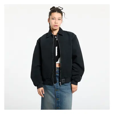 Kabát Carhartt WIP OG Santa Fe Jacket UNISEX Black/ Black Stone Canvas