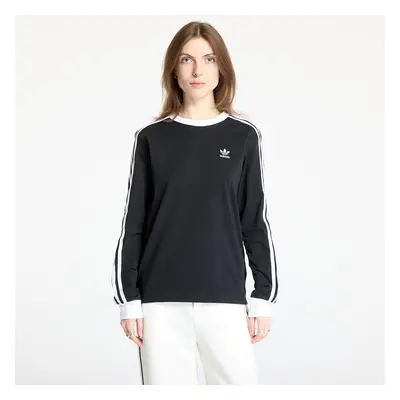 Póló adidas Adicolor Stripe Regular Long Sleeve Black