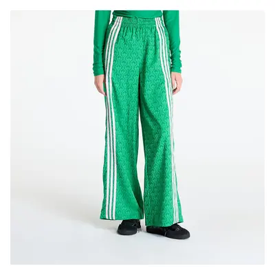 Nadrágok adidas Pyjama Wideleg Pant Green